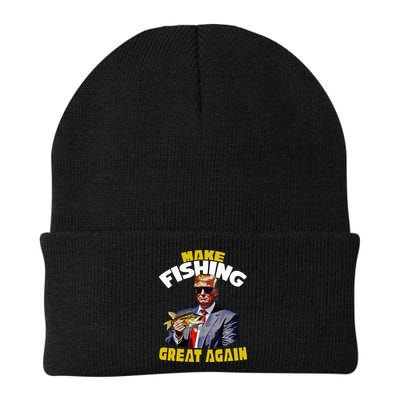 Trout Fishing Trump Fishing Fishermen For Trump Beanie