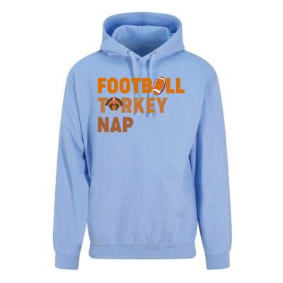 Thanksgiving Football Turkey Nap Gift Unisex Surf Hoodie