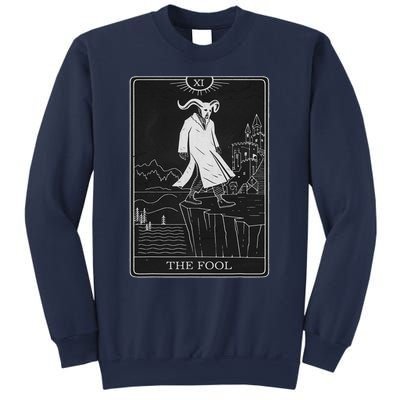 The Fool Tarot Card Devil Sweatshirt