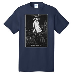 The Fool Tarot Card Devil Tall T-Shirt