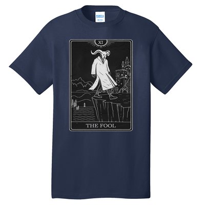 The Fool Tarot Card Devil Tall T-Shirt