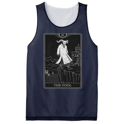 The Fool Tarot Card Devil Mesh Reversible Basketball Jersey Tank