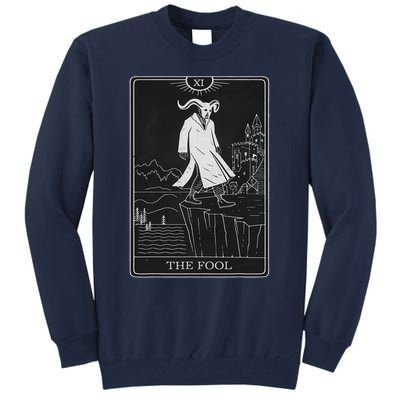 The Fool Tarot Card Devil Tall Sweatshirt