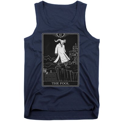 The Fool Tarot Card Devil Tank Top