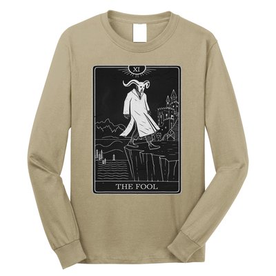 The Fool Tarot Card Devil Long Sleeve Shirt