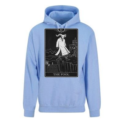 The Fool Tarot Card Devil Unisex Surf Hoodie