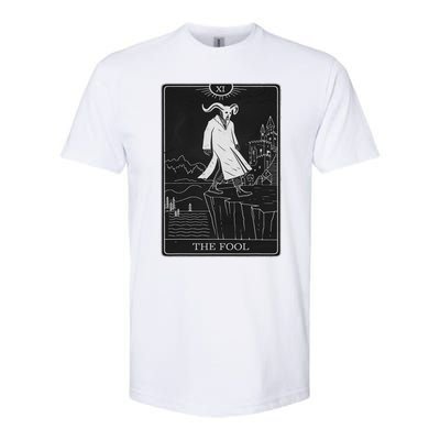 The Fool Tarot Card Devil Softstyle CVC T-Shirt