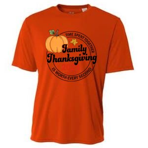 Turkey Family Thanksgiving 2024 Team Squad Matching Great Gift Cooling Performance Crew T-Shirt