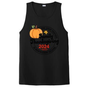 Turkey Family Thanksgiving 2024 Team Squad Matching Great Gift PosiCharge Competitor Tank