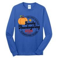 Turkey Family Thanksgiving 2024 Team Squad Matching Great Gift Tall Long Sleeve T-Shirt