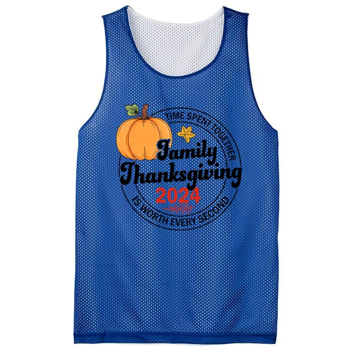 Turkey Family Thanksgiving 2024 Team Squad Matching Great Gift Mesh Reversible Basketball Jersey Tank