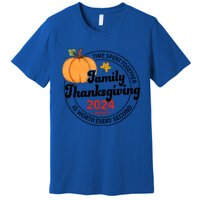 Turkey Family Thanksgiving 2024 Team Squad Matching Great Gift Premium T-Shirt