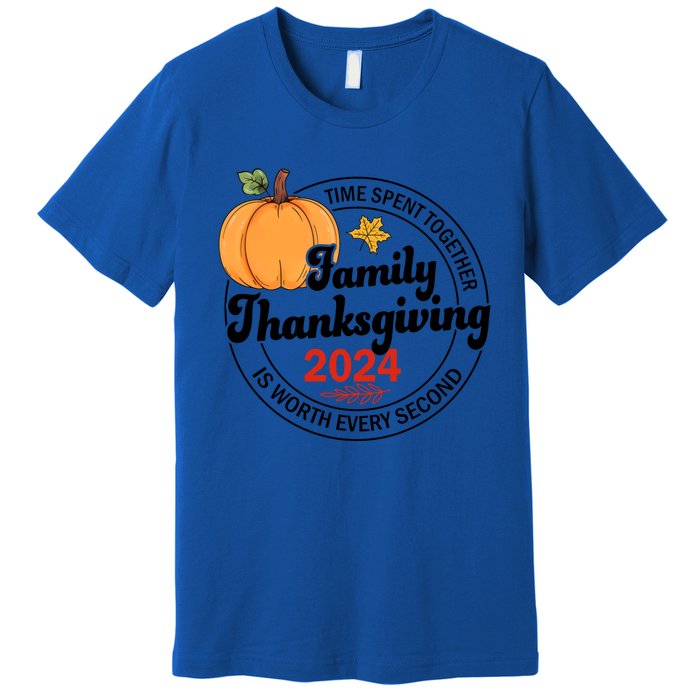 Turkey Family Thanksgiving 2024 Team Squad Matching Great Gift Premium T-Shirt