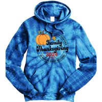 Turkey Family Thanksgiving 2024 Team Squad Matching Great Gift Tie Dye Hoodie