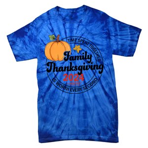 Turkey Family Thanksgiving 2024 Team Squad Matching Great Gift Tie-Dye T-Shirt