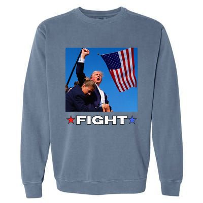 Trump Fight Garment-Dyed Sweatshirt