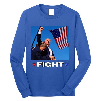 Trump Fight Long Sleeve Shirt