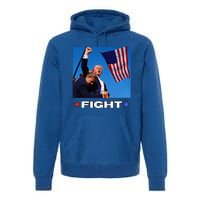 Trump Fight Premium Hoodie