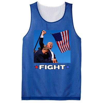 Trump Fight Mesh Reversible Basketball Jersey Tank