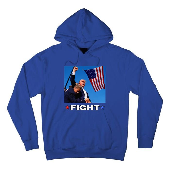 Trump Fight Tall Hoodie