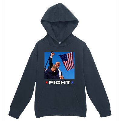 Trump Fight Urban Pullover Hoodie