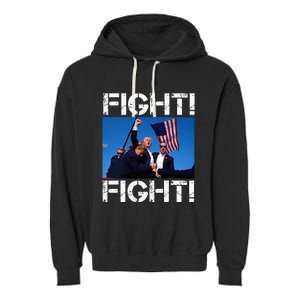 Trump Fight Trump Fighting Garment-Dyed Fleece Hoodie