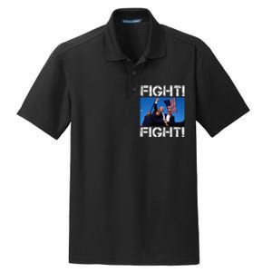 Trump Fight Trump Fighting Dry Zone Grid Polo