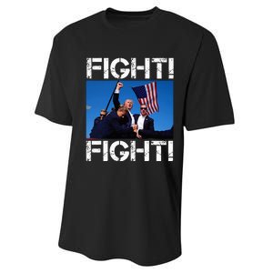 Trump Fight Trump Fighting Performance Sprint T-Shirt