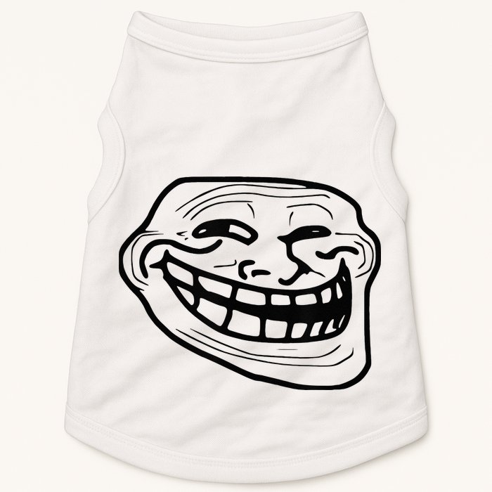 Troll Face Doggie Tank