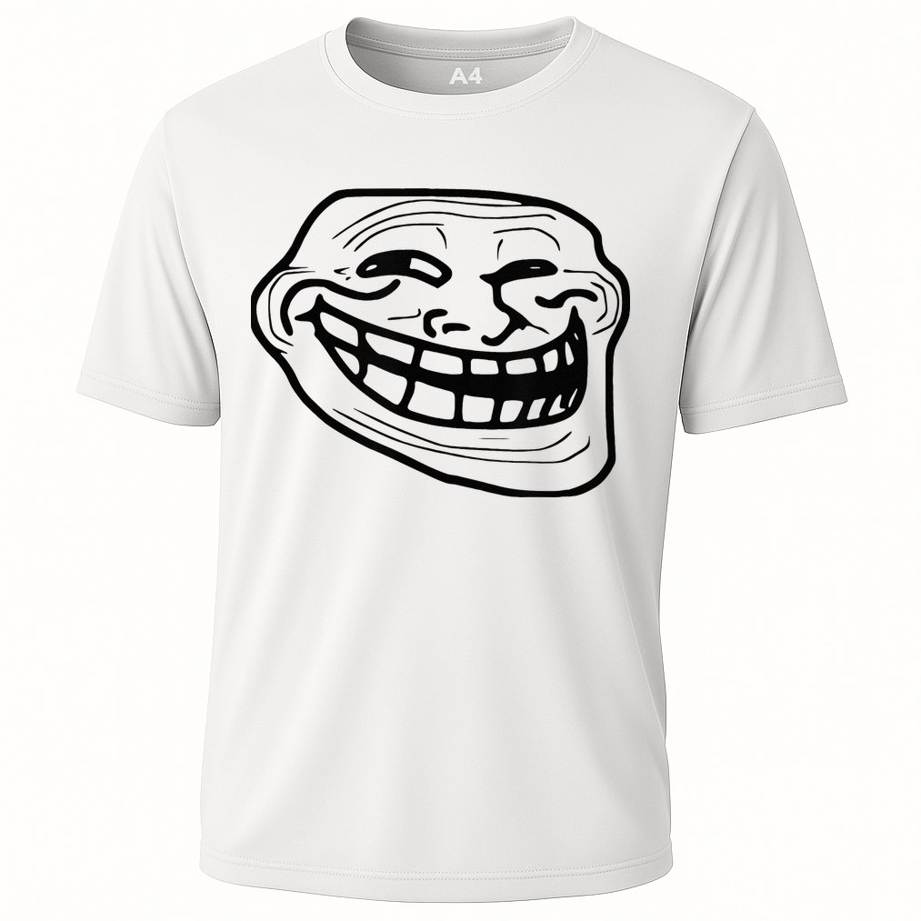 Troll Face Performance Shirt