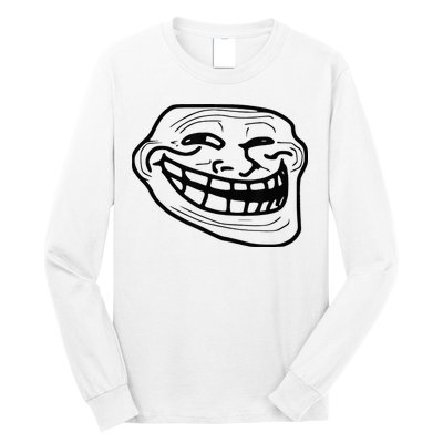 Troll Face Long Sleeve Shirt