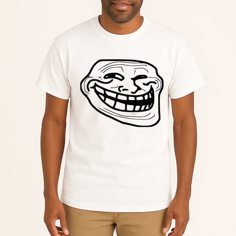 Troll Face Tall T-Shirt