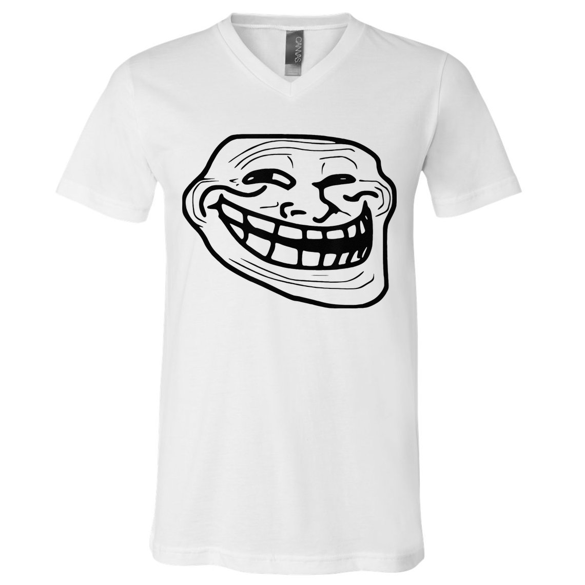 Troll Face V-Neck T-Shirt