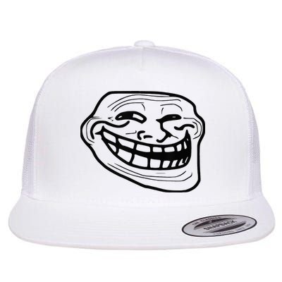 Troll Face Flatbill Hat