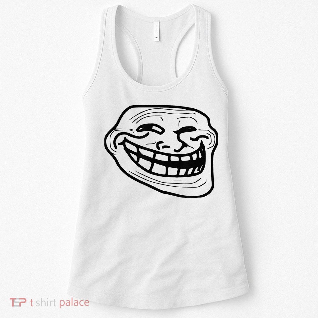 Troll Face Womens Tank Top