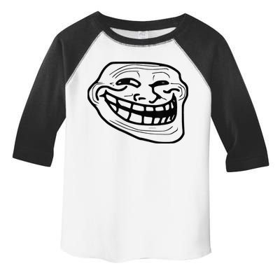 Troll Face Toddler Fine Jersey T-Shirt