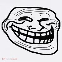 Troll Face Toddler Fine Jersey T-Shirt
