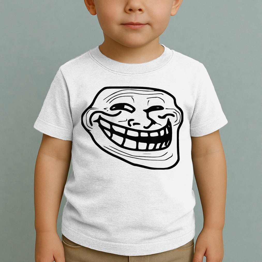 Troll Face Toddler T-Shirt
