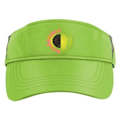 Tennis Flower Adult Drive Performance Visor