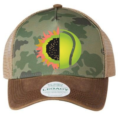 Tennis Flower Legacy Tie Dye Trucker Hat