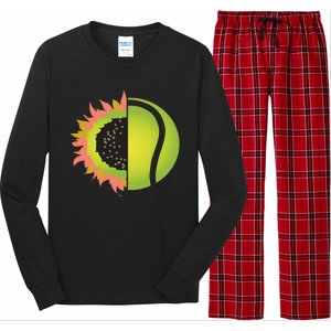 Tennis Flower Long Sleeve Pajama Set