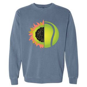 Tennis Flower Garment-Dyed Sweatshirt