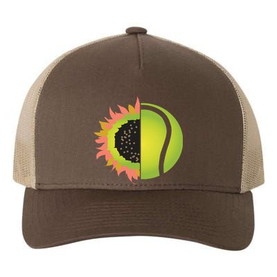 Tennis Flower Yupoong Adult 5-Panel Trucker Hat