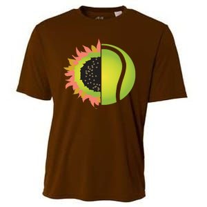 Tennis Flower Cooling Performance Crew T-Shirt