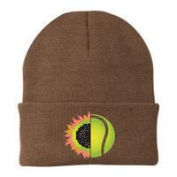 Tennis Flower Knit Cap Winter Beanie