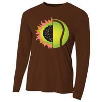 Tennis Flower Cooling Performance Long Sleeve Crew