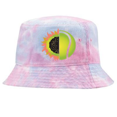 Tennis Flower Tie-Dyed Bucket Hat