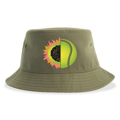 Tennis Flower Sustainable Bucket Hat