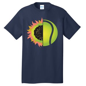 Tennis Flower Tall T-Shirt