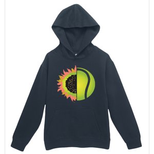 Tennis Flower Urban Pullover Hoodie